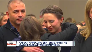 Larry Nassar claims he was attacked in prison; files appeal to retry case