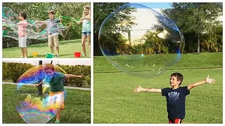 Outdoor Toy for Kids | Standard Kit | Giant Bubble Wands Kit | Available at Amazon | Arts & Crafts