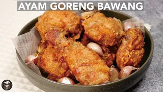 Viral!! Meresap Sampai Ke Tulang Resep AYAM GORENG BAWANG!!