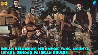 DUA NEGARA DIBUAT KETAR KETIR OLEH AKSI PARA PERAMPOK INI !!! - Alur Cerita Film