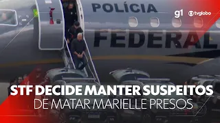 STF confirma a decisão de Moraes de prender os 3 suspeitos de mandarem matar Marielle e Anderson