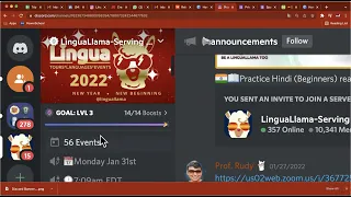 Linguallama Discord Events Tutorial NEW!!!