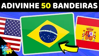 ADIVINHE 50 BANDEIRAS EM APENAS 5 SEGUNDOS!!! | JOGA QUIZ