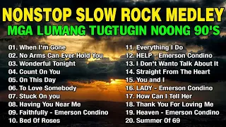 Nonstop Slow Rock Medley 💽 Best Lumang Tugtugin 🎧 Emerson Condino Nonstop Collection 2023