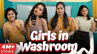 Women in Washroom 😂 | Take A Break