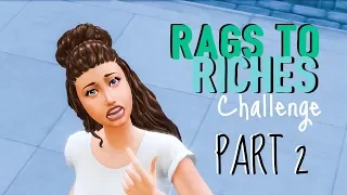 ELECTROCUTION + LOVE ⚡💘 - PART 2 // Sims 4: Rags to Riches Challenge