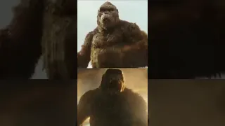 Monsterverse Kong 2017 vs Kong 2021 Side by side Comparaison #monsterverse #godzilla #kong