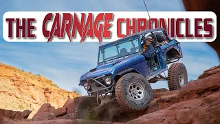 Ford Broncos Crawl up AXLE HILL on Pritchett Canyon  // The Carnage Chronicles EP 13