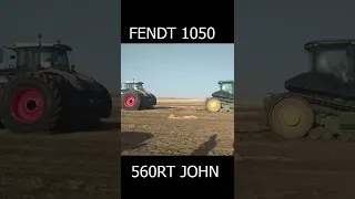 Fendt 1050 vs 560RT John Deere hangisi daha güçlü