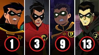 The Evolution of Damian Wayne Robin