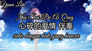 Xin Sui De Ai Qing 心碎的爱情 (cinta dengan hati yang hancur) He Yi Hang 贺一航 Lyrics