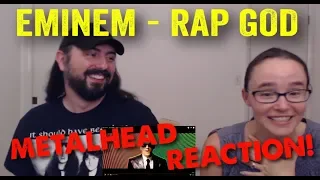 Rap God - Eminem (REACTION! by metalheads)