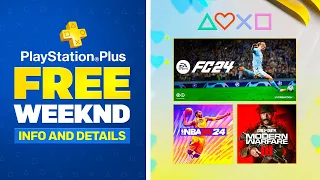 PlayStation Plus Free Weekend December 2023 - ALL Info & Details