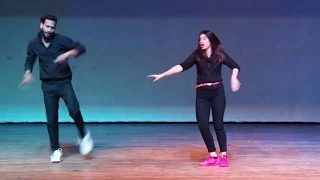 kay sara sara dance performed by@rishabhsinghdancevlogs6708  & Riddhima"RETRO NIGHT 2019" from NDA