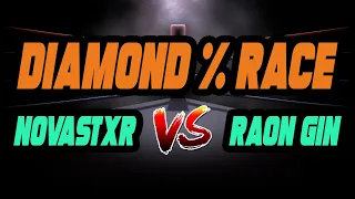 TRIALS RISING: Novastxr vs Raon Gin - DIAMOND% RACE