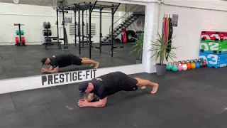 Full Plank to Elbow Plank