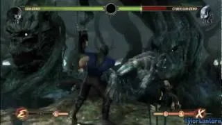 MK9 - Sub Zero Combo Compilation - Mortal Kombat 9 (2011)