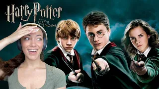 First Time Watching Harry Potter and The Order of the Phoenix | Movie Reaction