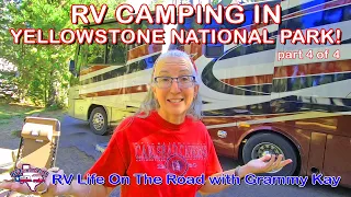 Exploring Yellowstone National Park's RV Camping, Geysers & Waterfalls