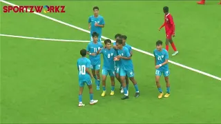 Highlights | Semifinal 1 | India vs Maldives | SAFF U16 Championship 2023 | Bhutan