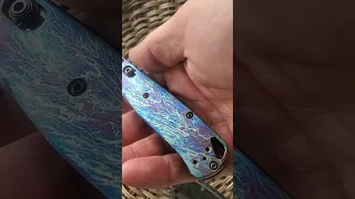 Knivesplus did a great job Benchmade bugout and spyerco para2 customized