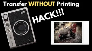 Fujifilm Instax Mini Evo HACK - TRANSFER WITHOUT PRINTING