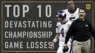 Top 10 Most Devastating Championship Losses of All-Time | Vault Stories