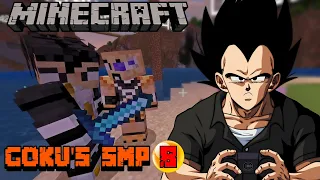 NAPPA AND VEGETA REUNION! | Goku's Minecraft SMP Episode 8