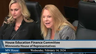 House Education Finance Committee 2/14/24