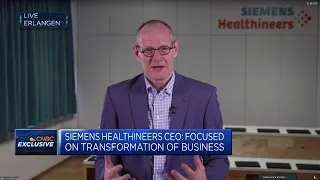 Siemens Healthineers CEO: Will grow business by 6-8% in the next year
