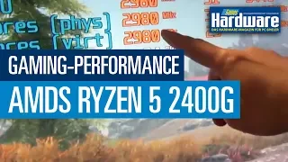 AMD Ryzen 5 2400G | Gaming-Performance GTA 5, Wolfenstein 2,  Skyrim SE (Full HD, 1080p)