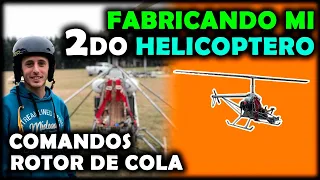 HELICOPTERO EXPERIMENTAL HECHO EN CASA - Comandos ROTOR DE COLA