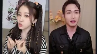 [Eng] Esther Yu & Zhang Binbin cutest moments during Livestream   A Romance of The Little Forest