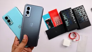 OnePlus  Nord 2 Unboxing in 2 colors Sierra Grey and Haze Blue | first sale unit!
