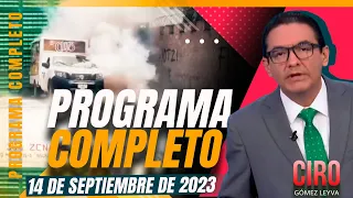 Comenzaron las protestas a nueve años de Ayotzinapa | Ciro | Programa Completo 14/septiembre/2023