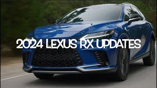 2024 LEXUS RX - NEWS and PRICING