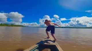 COMUNIDAD EL CHINO SELVA AMAZONIA PERUANA Y MERCADO DE BELEN IQUITOS