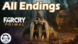 Far Cry Primal All Endings + After Credit Secret Ending Scene