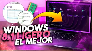 ⚡ NUEVO Windows 8.1 LITE -  La MEJOR versión MUCHO MÁS RÁPIDA de TODAS 🚀