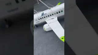 Lego airplane butter landing