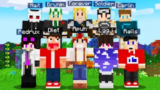 NOVA SÉRIE DE MINECRAFT COM YOUTUBERS!! - StonksCraft 2