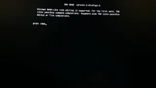 Parrot os boot/grub