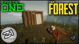 The Forest Part 1, Small Cabin Camping ! Lets play the forest gameplay | Z1 Gaming