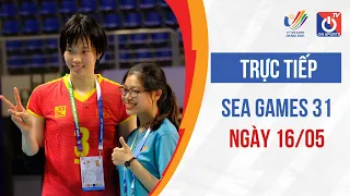 🔴Trực Tiếp: SEA GAMES 31 Ngày 16/5: Điền kinh, Cầu lông, bóng rổ, bóng chuyền, pencak silat