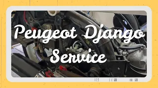 Peugeot Django 125cc Service GY6 Engine