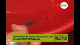 Balitang Amianan: Mabuhanging Tubig?