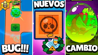 QUE PASA SI CONSIGO TODOS LOS GODZILLA ? BUG DE BUZZ |NUEVOS MAPAS !!! Y MAS... BRAWL STARS NOTICIAS