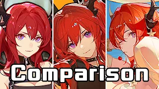 Surtr Comparison | Arknights/明日方舟 スルトのアニメーション比較