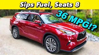 High Efficiency Family Hauling - The 2020 Toyota Highlander Hybrid Is All About Economy