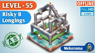 Risky B Longings 55 : Mekorama story Level 55